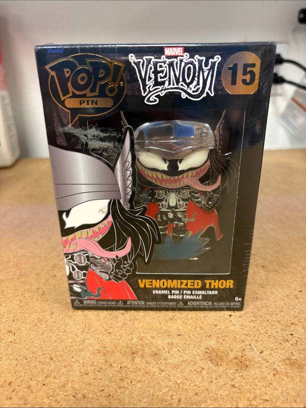 FUNKO POP! PIN: MARVEL - Venomized Thor #15 - NEW